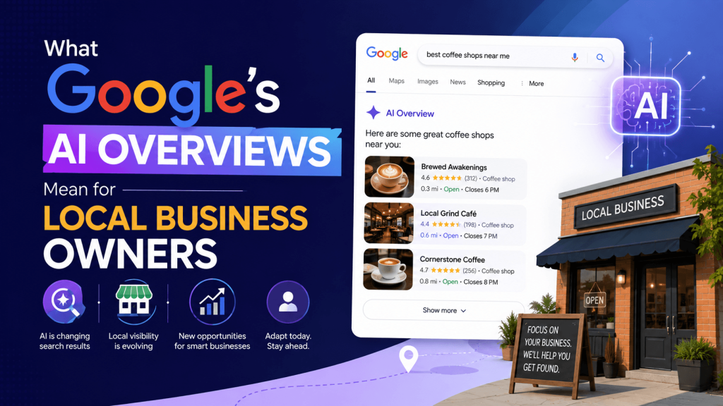 What Google’s AI Overviews Mean for Local Business Owners