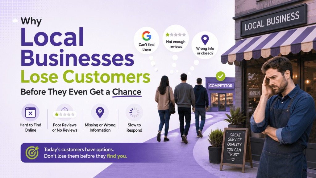 Why Local Businesses Lose Customers Before They Even Get a Chance