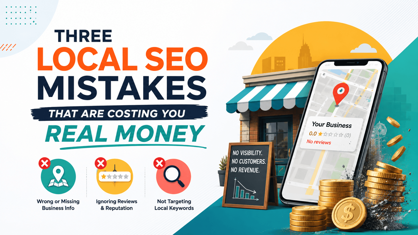 Three Local SEO Mistakes That Are Costing You Real Money